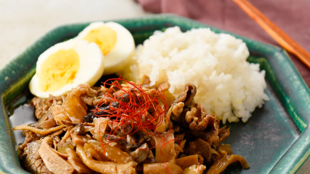 【レンジで！牛肉ときのこのオイスター煮】