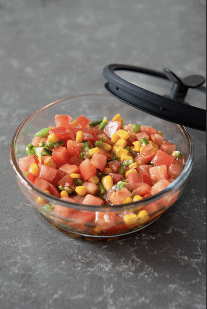 夏野菜がカラフル🍅🌽【夏野菜の和風ラビゴットソース】