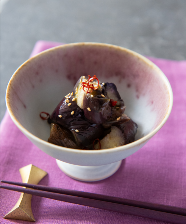 レンジで簡単✨あと一品に【なす🍆のナムル】