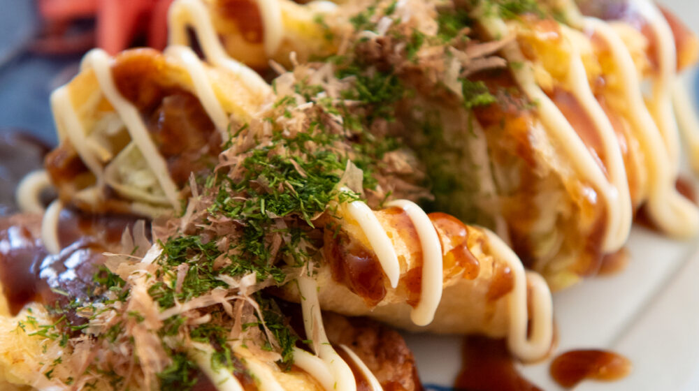 油揚げに詰めるならこれが正解🤩【油揚げのキャベツ🥬焼き】