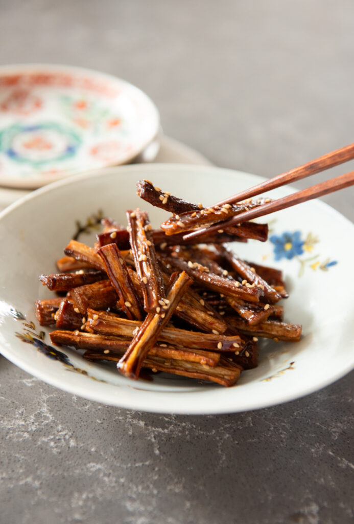 ごぼう丸々消費できる😳✨子供のおやつにもおすすめ【大学ごぼう】