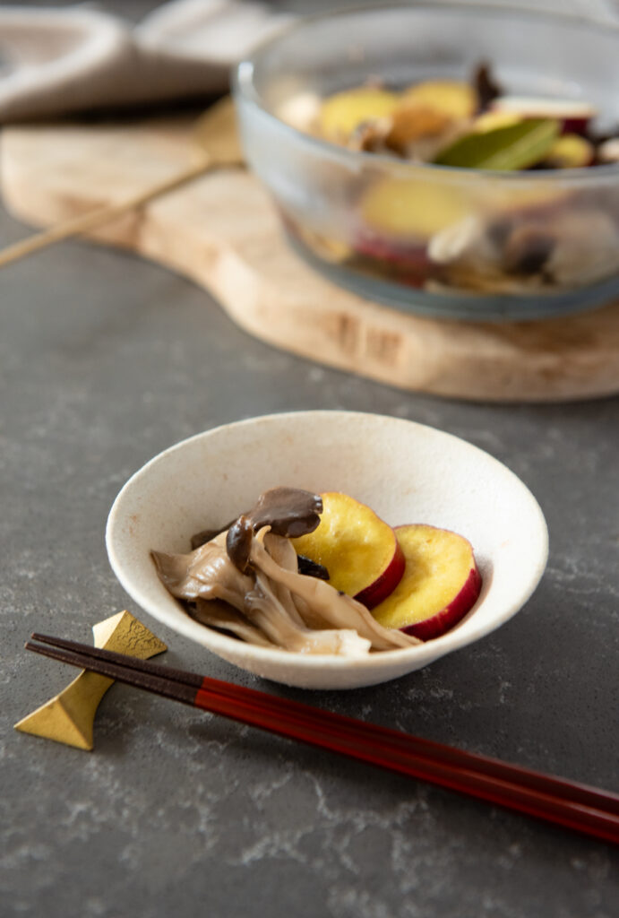 腸からリセット【きのことさつまいものピクルス】